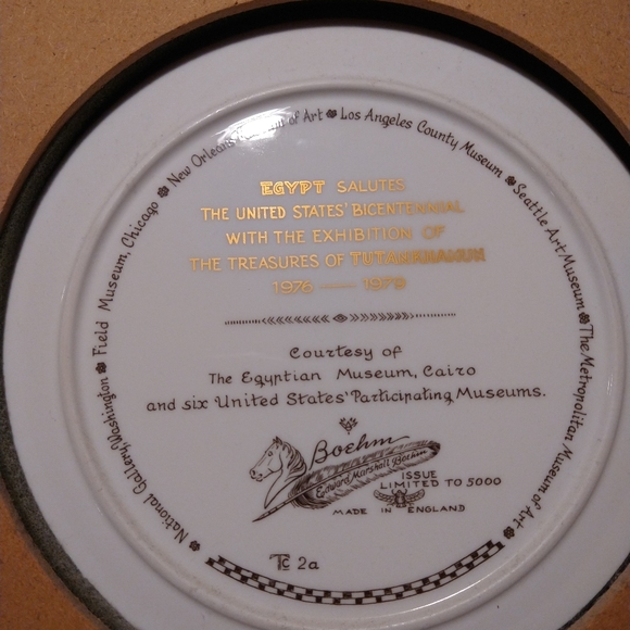 Large decor wall plate with frame - Picture 5 of 7